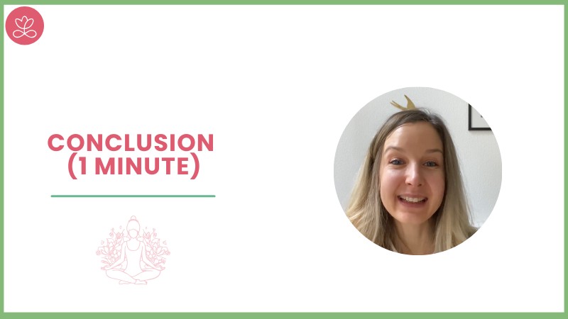 Conclusion (1 minute)